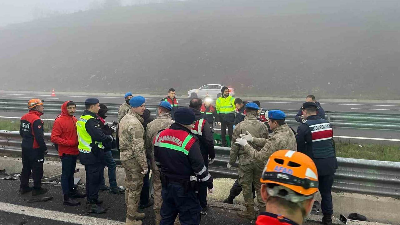 Sakarya'daki zincirleme kaza davası kati raporlar için ertelendi