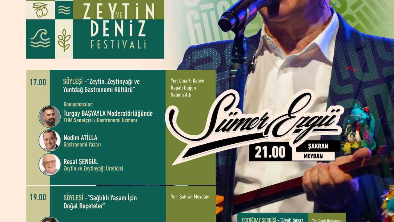 Şakran’da zeytin, deniz ve sanat buluşması