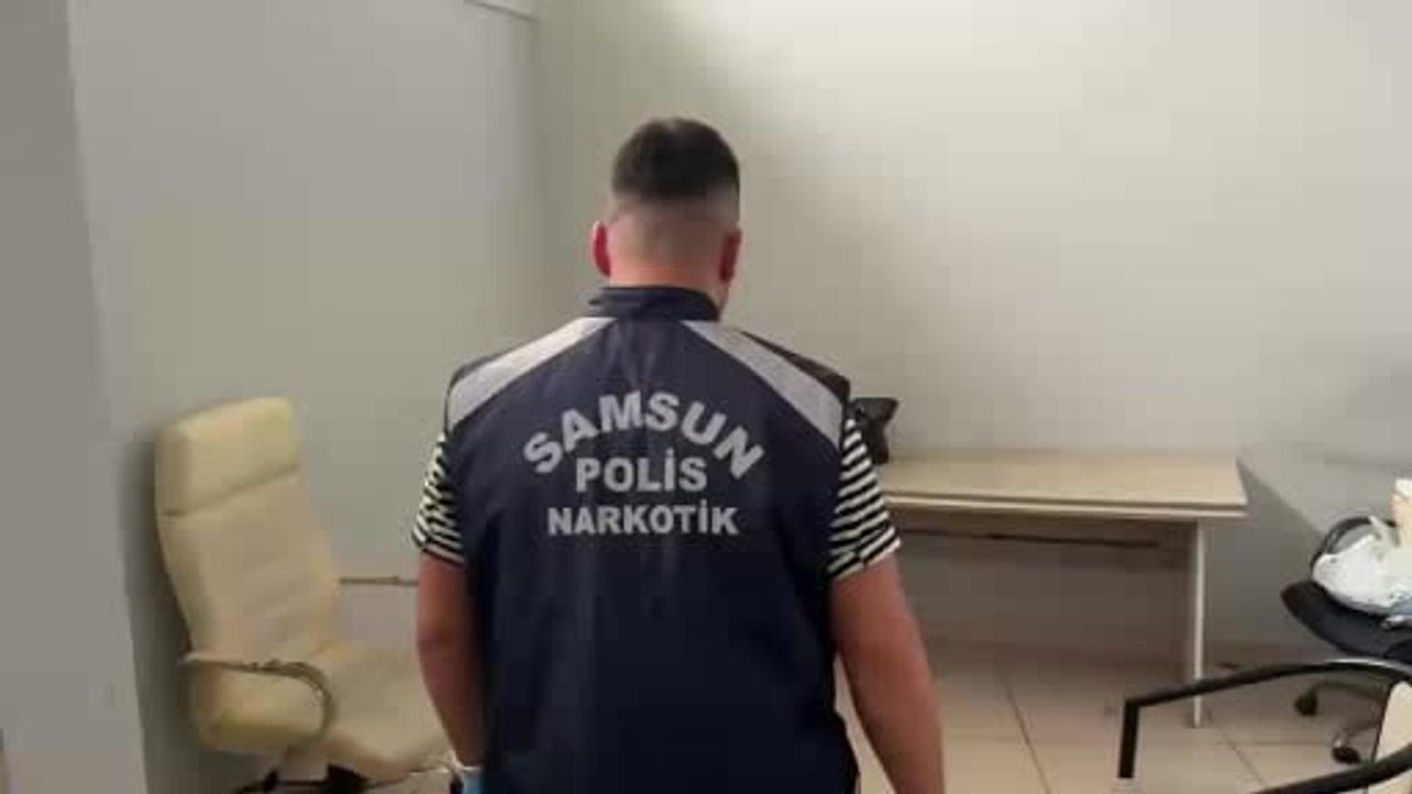 Samsun'da 1 kilo 210 gram metamfetamin ele geçirildi