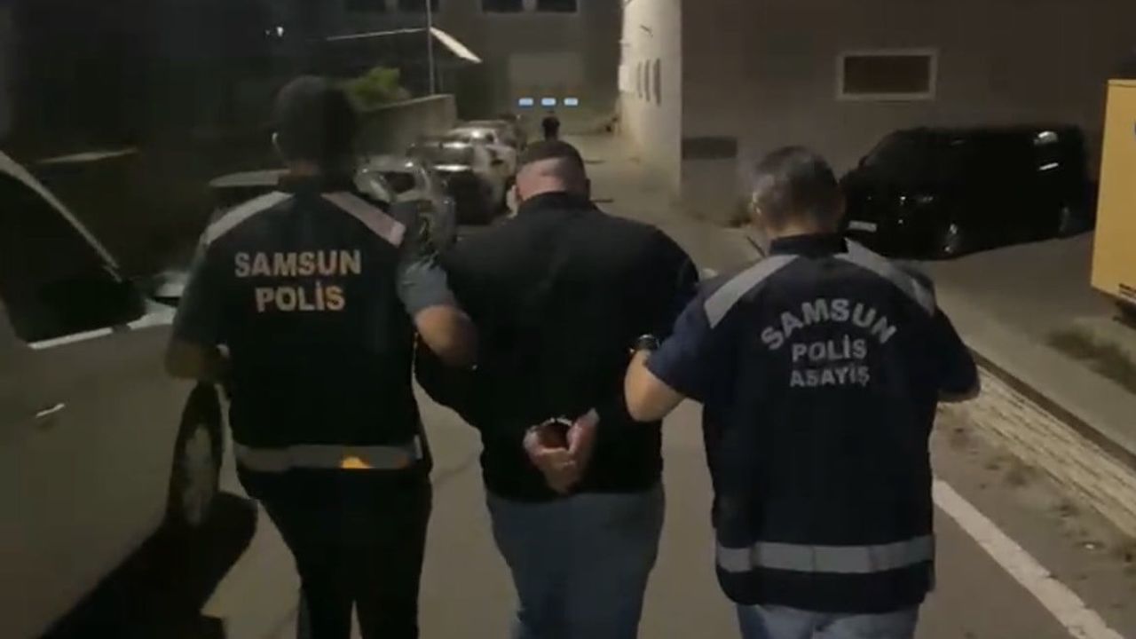 Samsun'da 16 yıl ve 9 yıl hapis cezası bulunan hükümlüler yakalandı