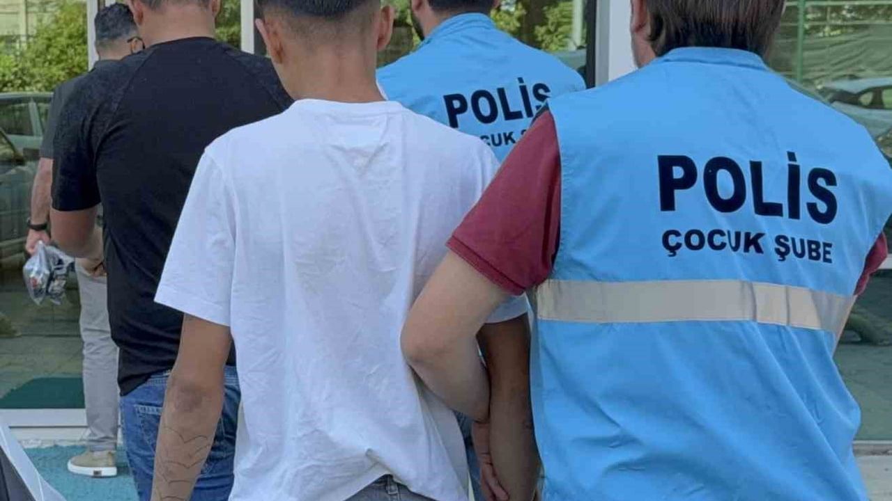 Samsun'da büfeyi kundakladıkları iddia edilen 2 çocuk gözaltına alındı