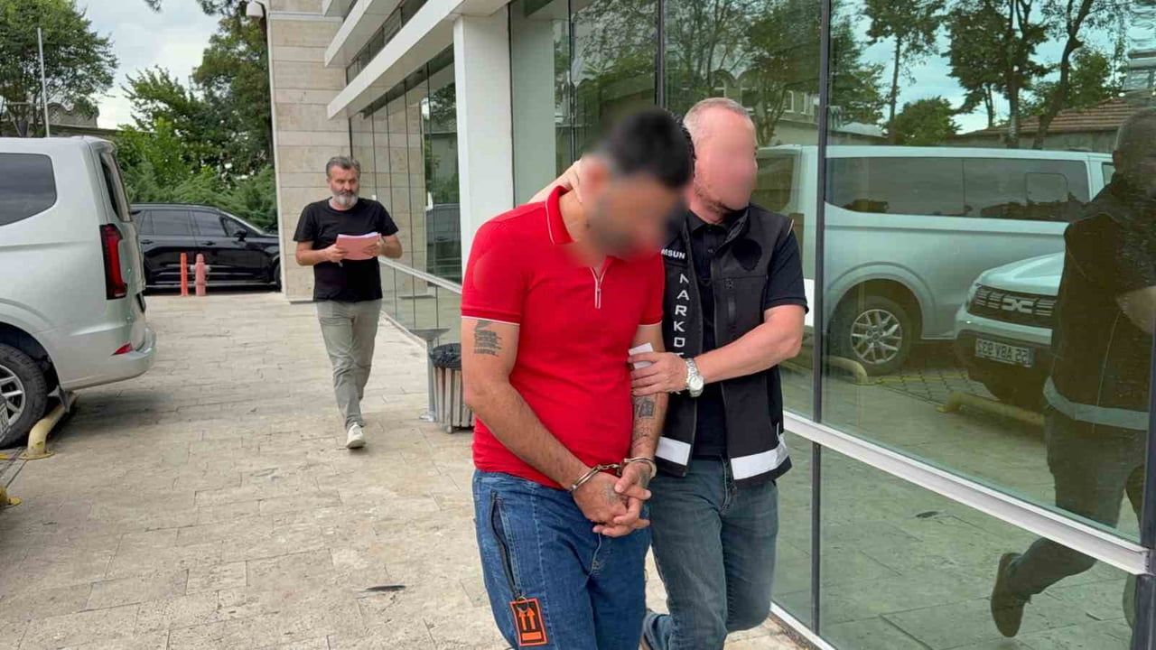 Samsun'da ev ve müştemilatındaki aramada 7 bin 950 sentetik ecza ele geçirildi, şüpheli tutuklandı