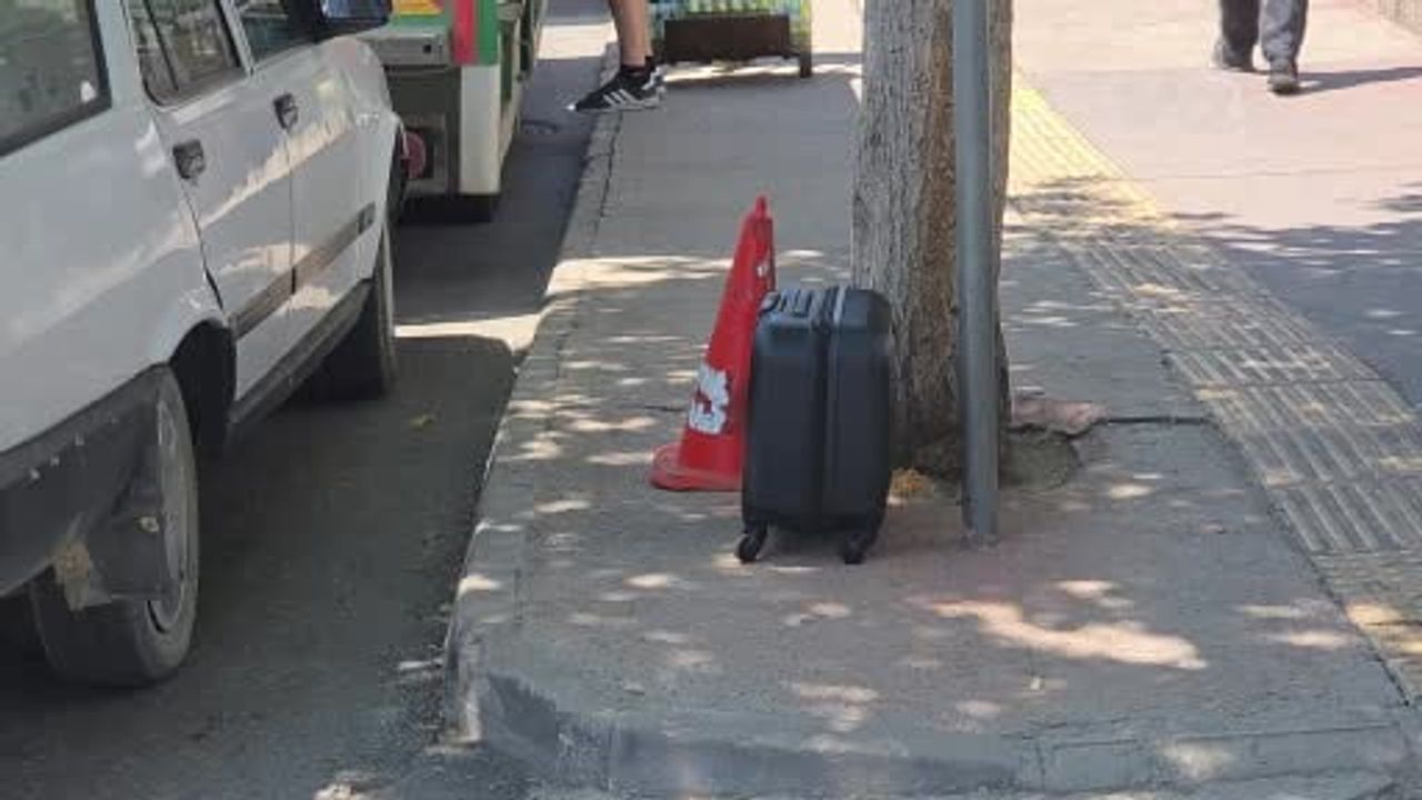 Samsun’da şüpheli valiz paniği