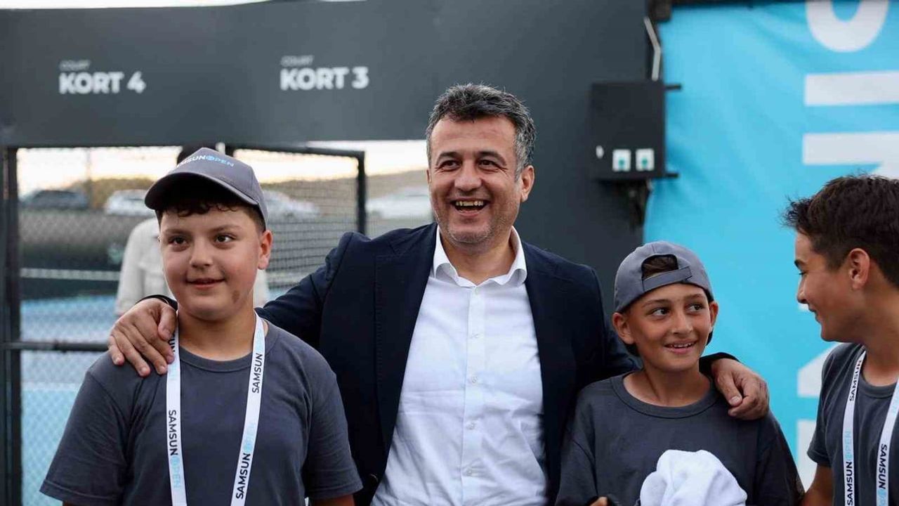 Samsun'da tenis heyecanı: yarı final ve final hafta sonunda