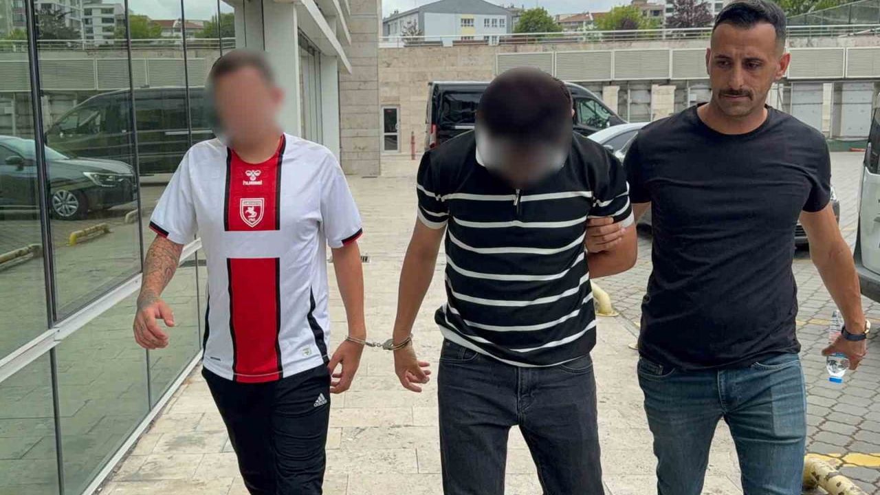 Samsun'da uyuşturucu ticaretinden 2 kişi adliyeye sevk edildi