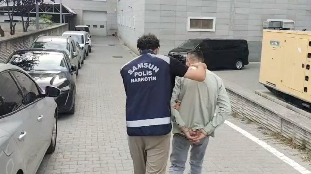 Samsun narkotik ekipleri 12 yıl 6 ay hapis cezası bulunan hükümlüyü cezaevine teslim etti