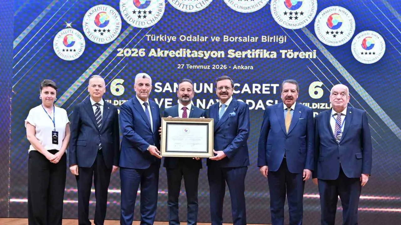 Samsun TSO akreditasyonla kurumsal dönüşümünü tescilledi