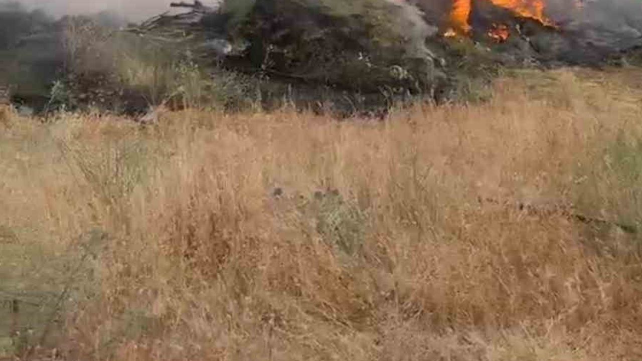 Sancak'ta orman yangını: söndürme çalışmaları aralıksız devam ediyor