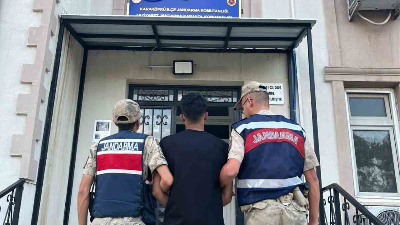 Şanlıurfa'da hırsızlık hükümlüsü jandarma ekiplerince yakalandı