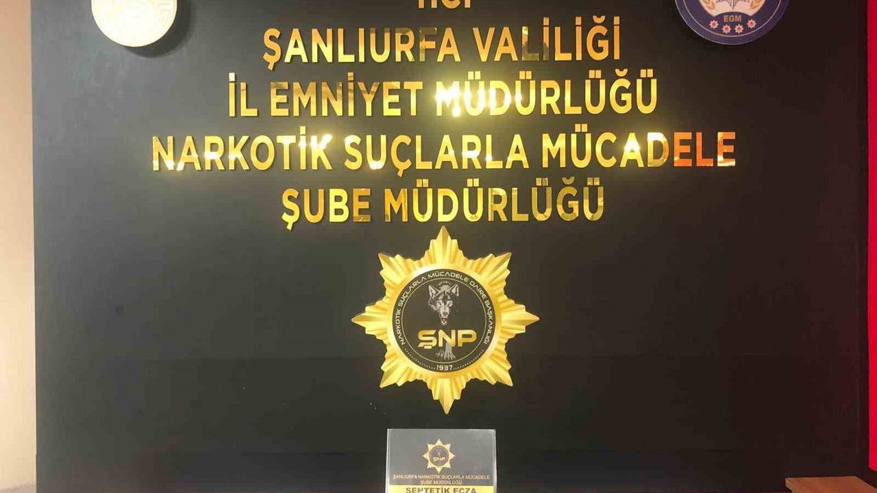 Şanlıurfa'da kapsamlı narkotik operasyonu: 5 zanlı cezaevinde