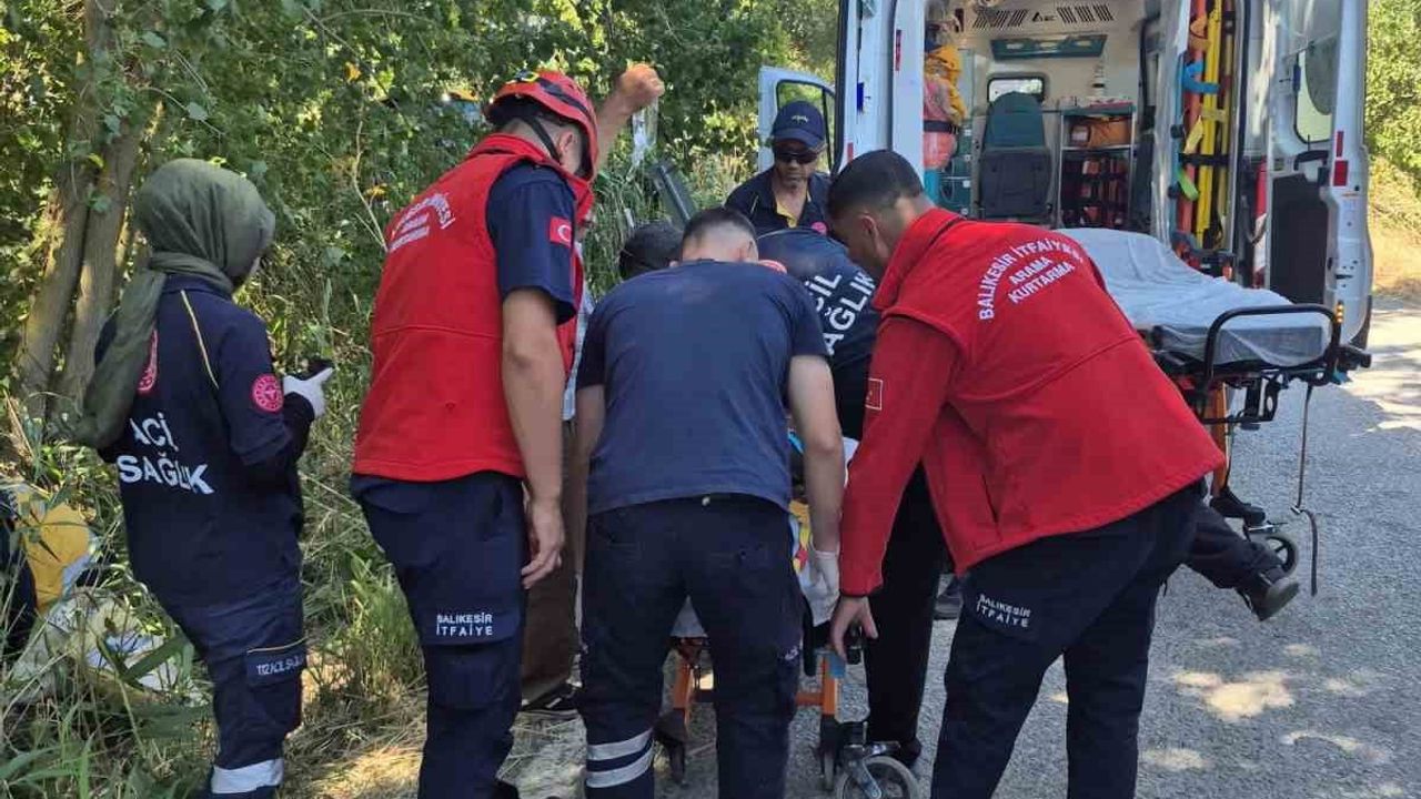 Savaştepe’de traktör kazasında 1 kişi öldü, 1 kişi yaralandı