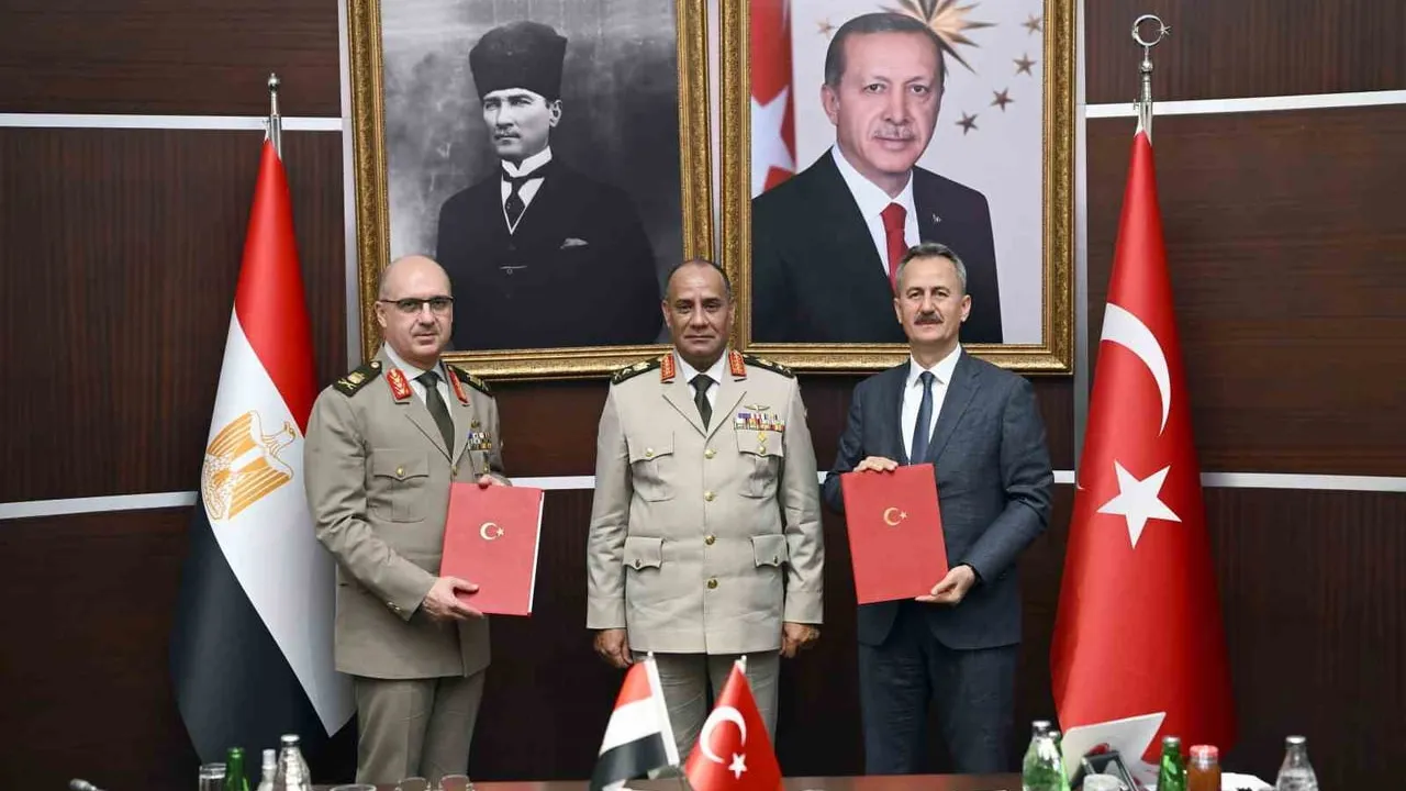 Savunma sanayii başkanı Görgün, Mısır mevkidaşı Zaher’i ağırladı