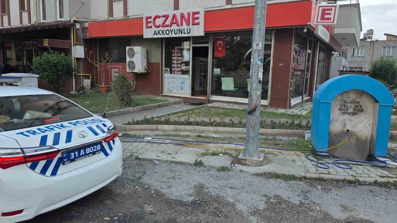 Şehit polisin isminin yaşatıldığı çeşme meslektaşı tarafından yenilendi