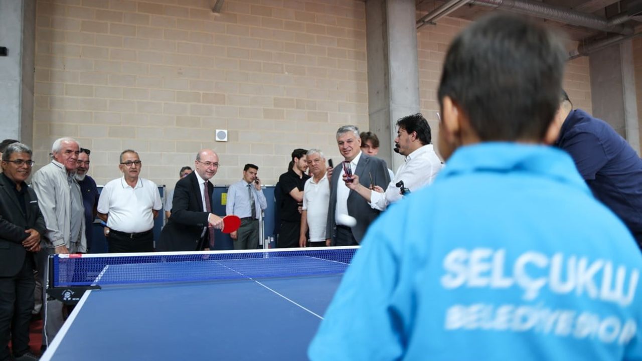 Selçuklu sporcu seçme ve yetiştirme merkezi tanıtıldı