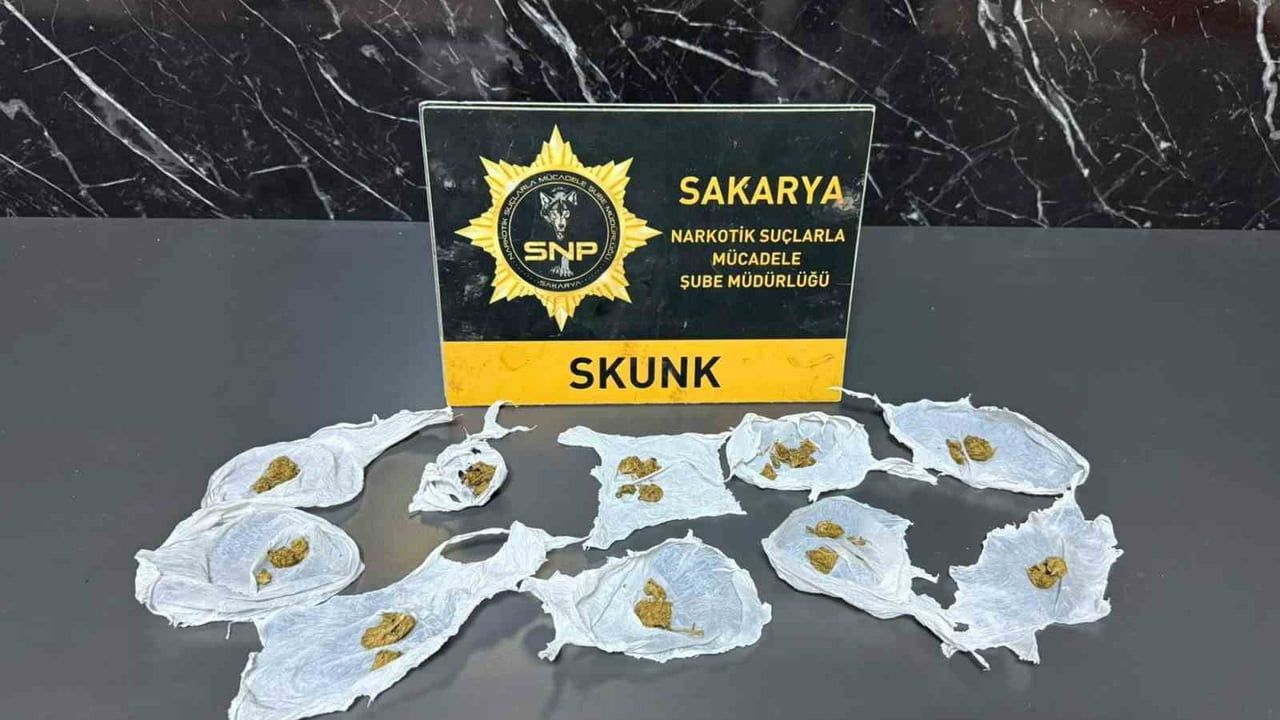 Serdivan'da uyuşturucu operasyonunda 1 kişi tutuklandı