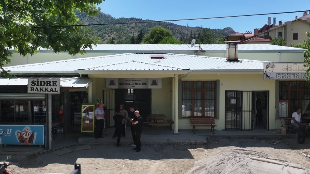Sidre mahallesindeki atıl sosyal tesis yenileniyor