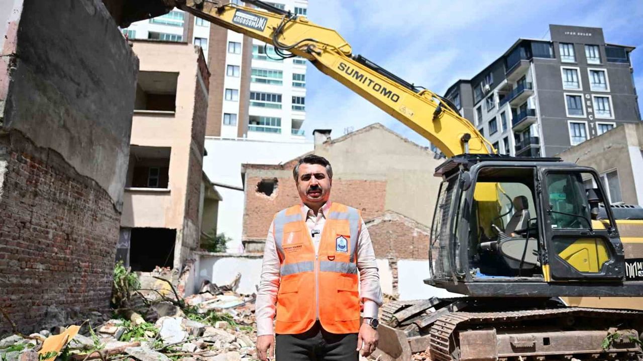Sinandede’de dönüşümde ilk kepçe vuruldu