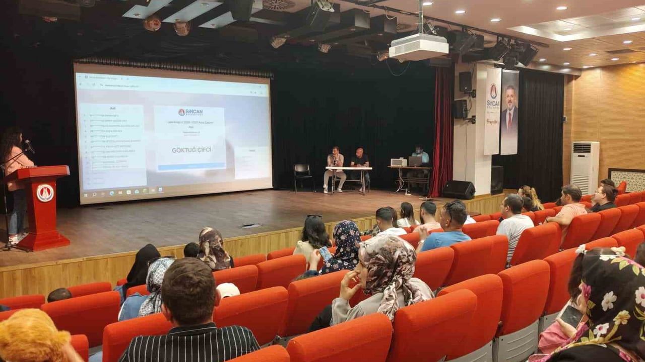 Sincan'da 8 kreşe kura ile yerleşecek minikler belirlendi