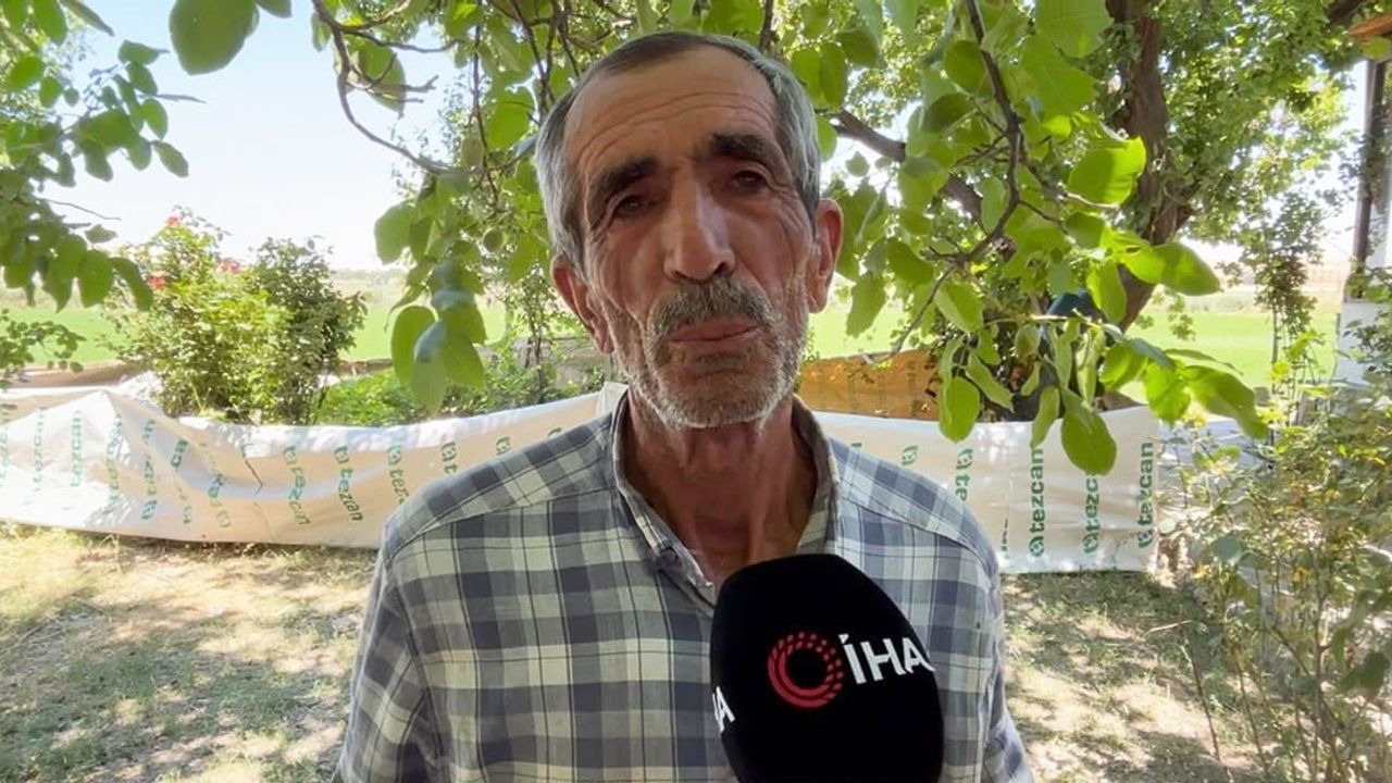 Sincan'da eğitim helikopteri tarlaya düştü: görgü tanığı müdahalesini anlattı