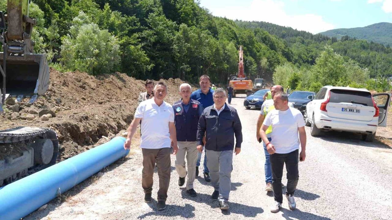 Sinop’ta 33 köyün içme suyu sorununa kalıcı çözüm