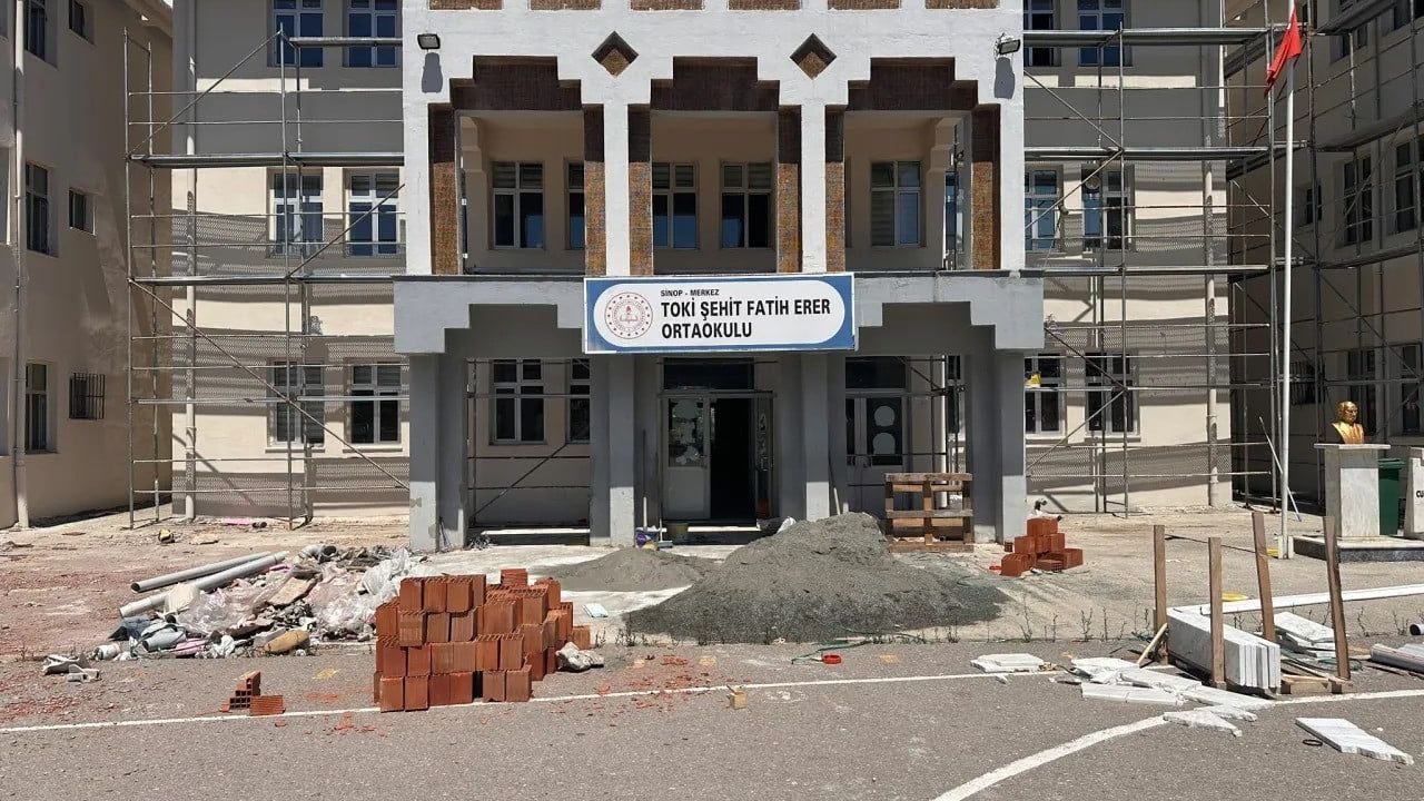 Sinop'ta okullar yeni sezona eksiksiz hazırlanıyor
