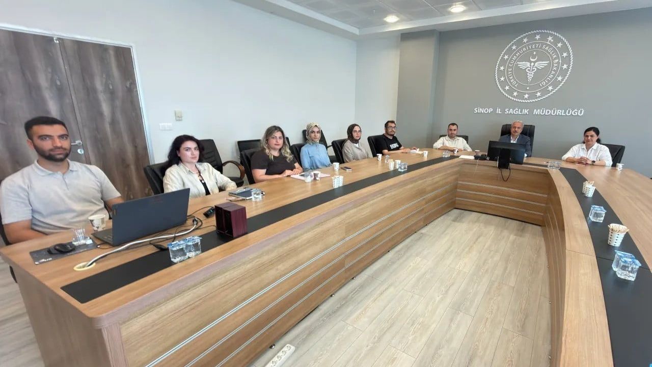 Sinop'ta sağlıklı hayat merkezlerinde hizmet kalitesi masaya yatırıldı