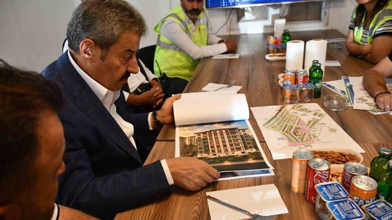 şırnak’ta bin 520 konutluk sosyal projede saha incelemesi