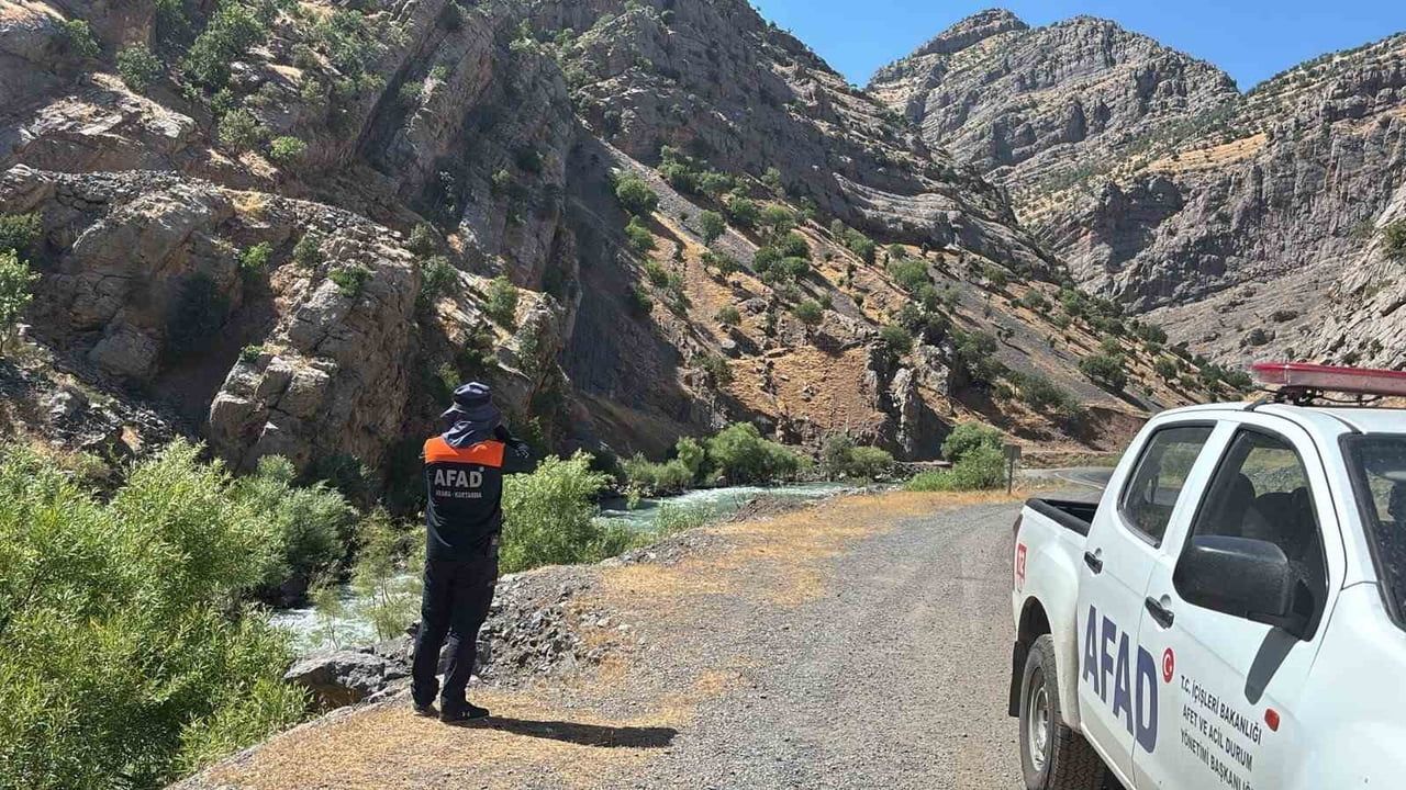 Şırnak'ta kayıp genci arama çalışmaları 7'nci günde