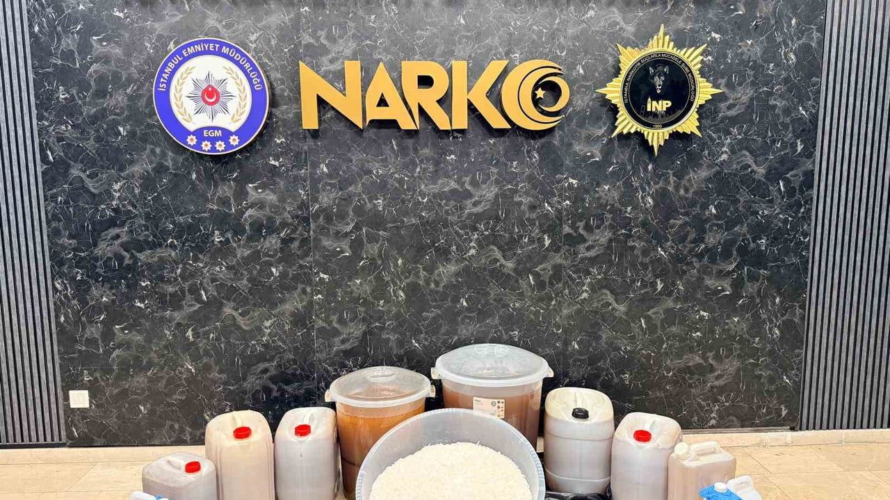 Şişli’de operasyon: 239 kilo 150 gram uyuşturucu ele geçirildi
