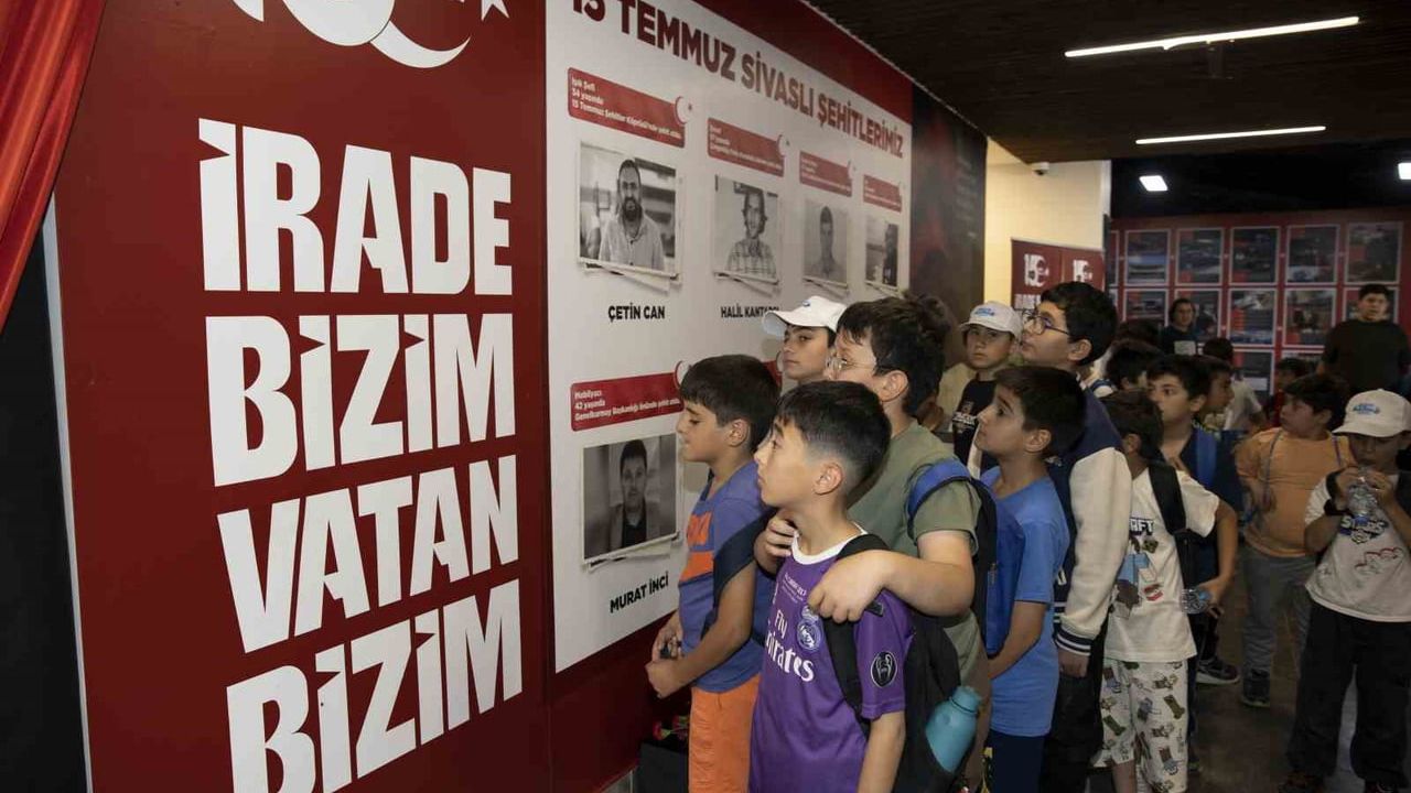 Sivas'ta 15 Temmuz Anı Merkezi yoğun ilgi görüyor