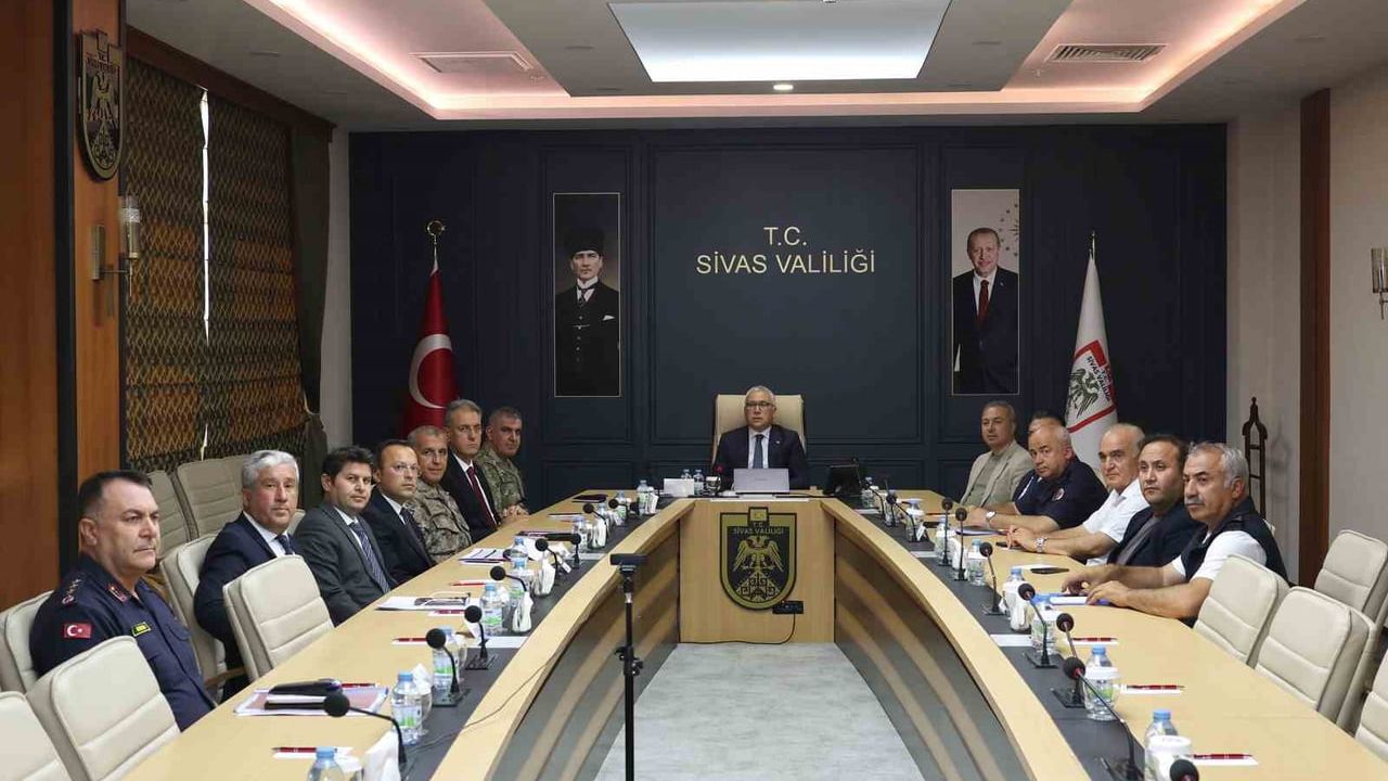 sivas valiliği üç aylık güvenlik bilançosunu açıkladı