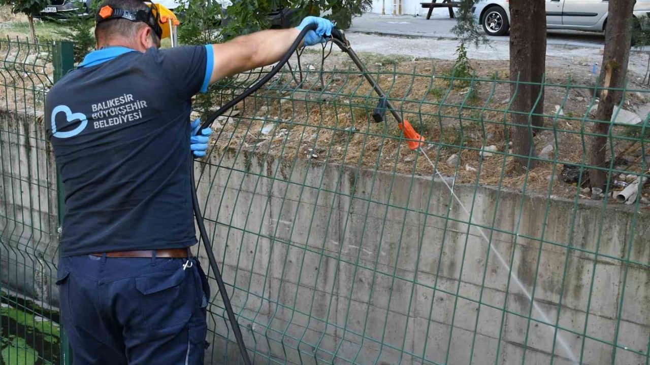 sivrisineksiz bir yaz için 7/24 süren kapsamlı ilaçlama seferberliği