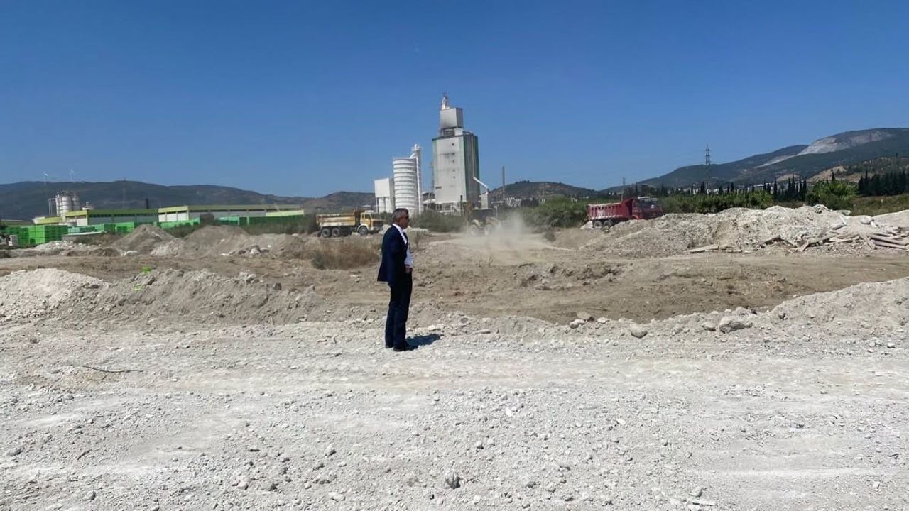 Söke’de 40 derslikli Mesleki ve Teknik Anadolu Lisesi inşaatı sürüyor