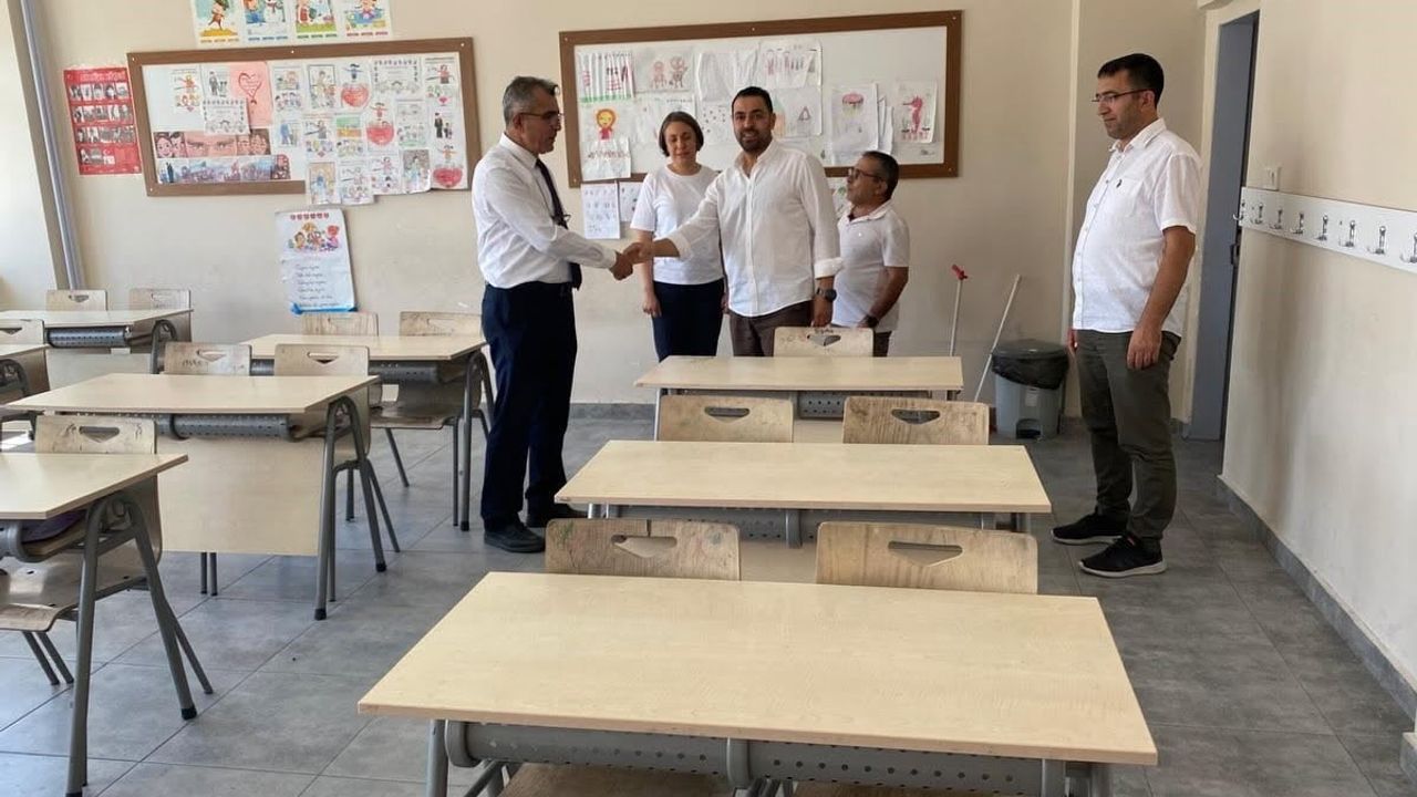 Söke'de Fatih İlk ve Ortaokulu'nda yeni döneme titiz hazırlık