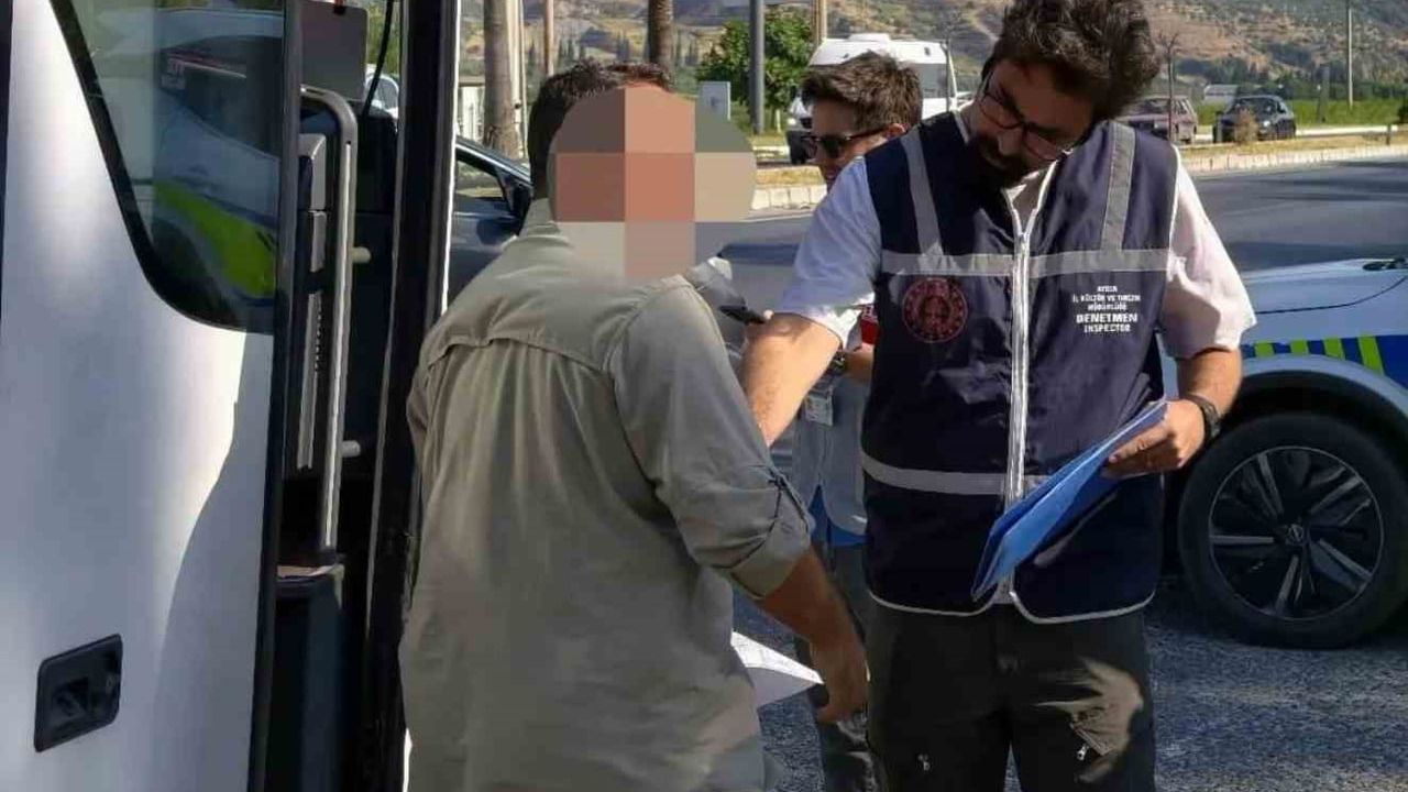 Söke'de tur denetimlerinde rehbersiz tur ve belgesiz acentacılık saptandı