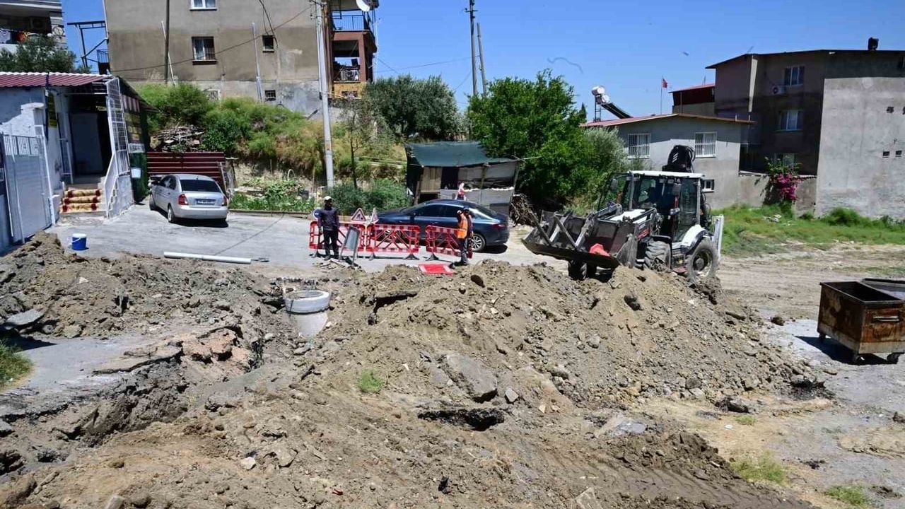 Söke'de Yenidoğan'da yüzde 35 tamamlanan 75 milyonluk altyapı yatırımı