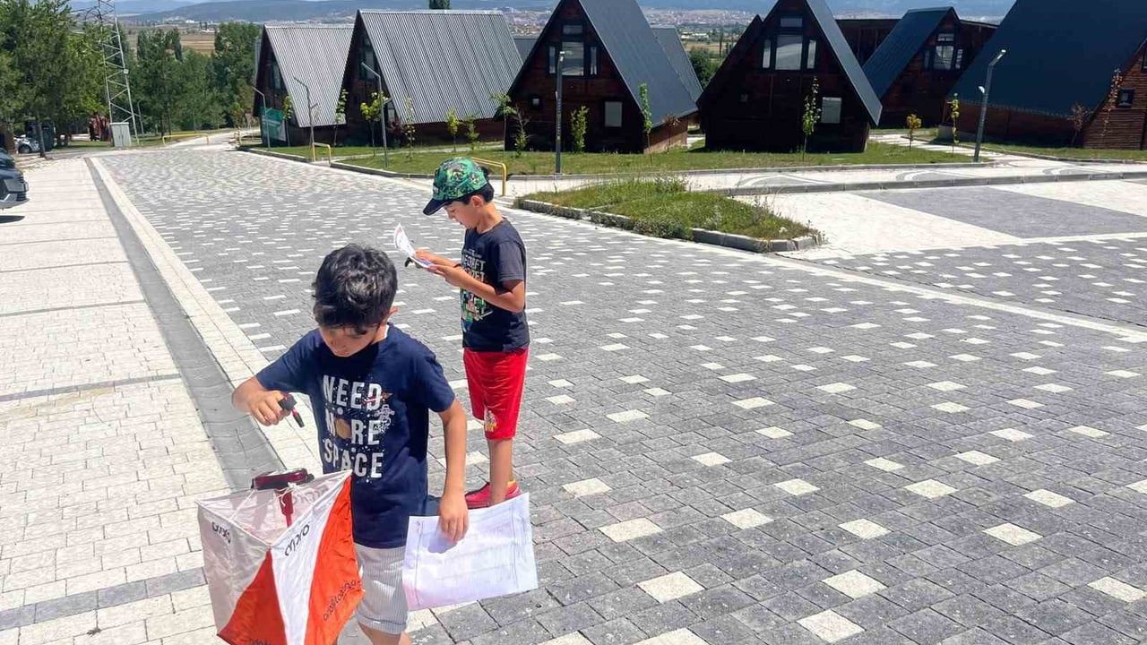 Sporcular Göbel'de yönlerini bulmak için yarıştı