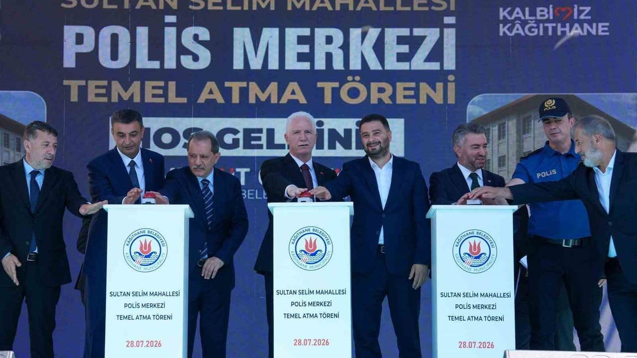 Sultan Selim Mahallesi'ne modern polis merkezi temeli atıldı
