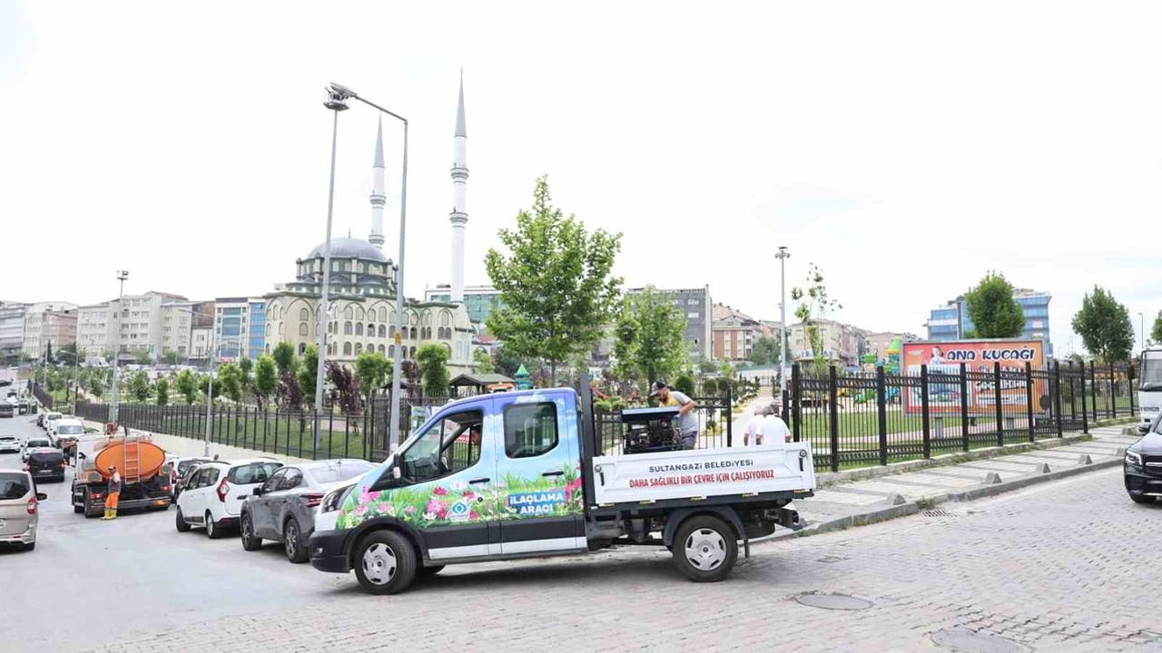 Sultangazi'de haşereyle mücadele yaz sonuna kadar yoğunlaştırıldı