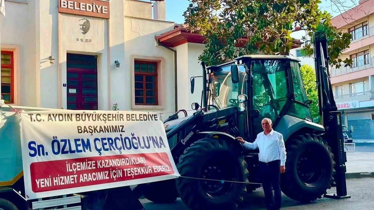 Sultanhisar'da araç desteği belediye hizmet kapasitesini güçlendirdi