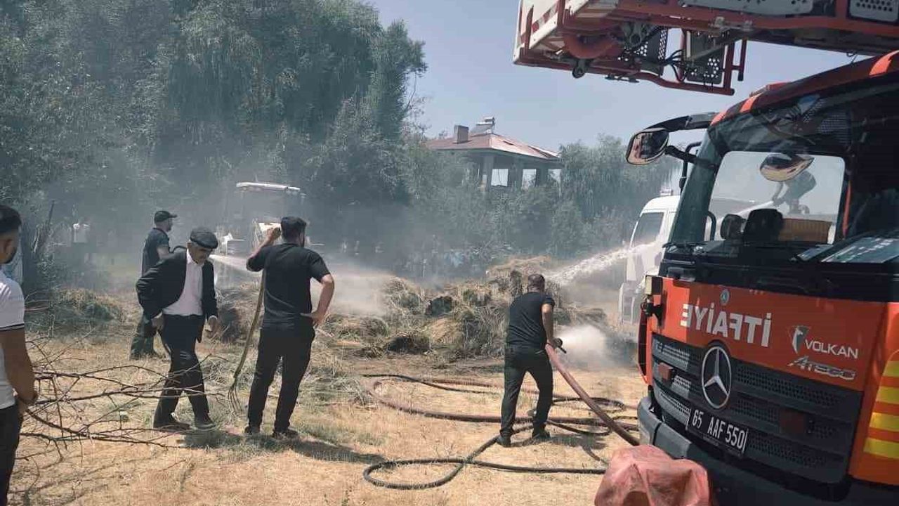 Süphan Mahallesi'nde yükselen duman kısa sürede kontrol altına alındı