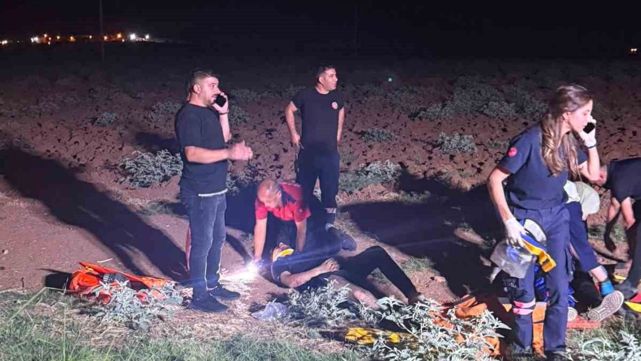 Sürücü hakimiyetini kaybetti: Nusaybin'de takla atan araçta üç kişi yaralandı
