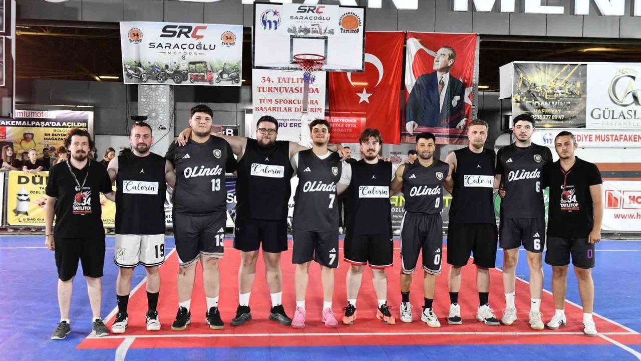 Tatlıtop basketbol şenliğine yoğun ilgi