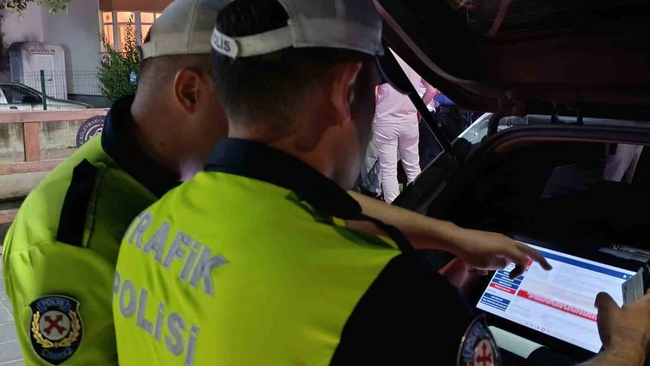 Tekirdağ'da geniş çaplı huzur uygulaması: çok sayıda sürücüye idari para cezası