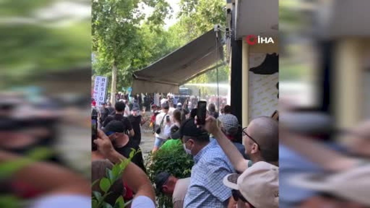 Tiran'da Kushner projesine karşı protestoda çatışma: 5 polis yaralandı