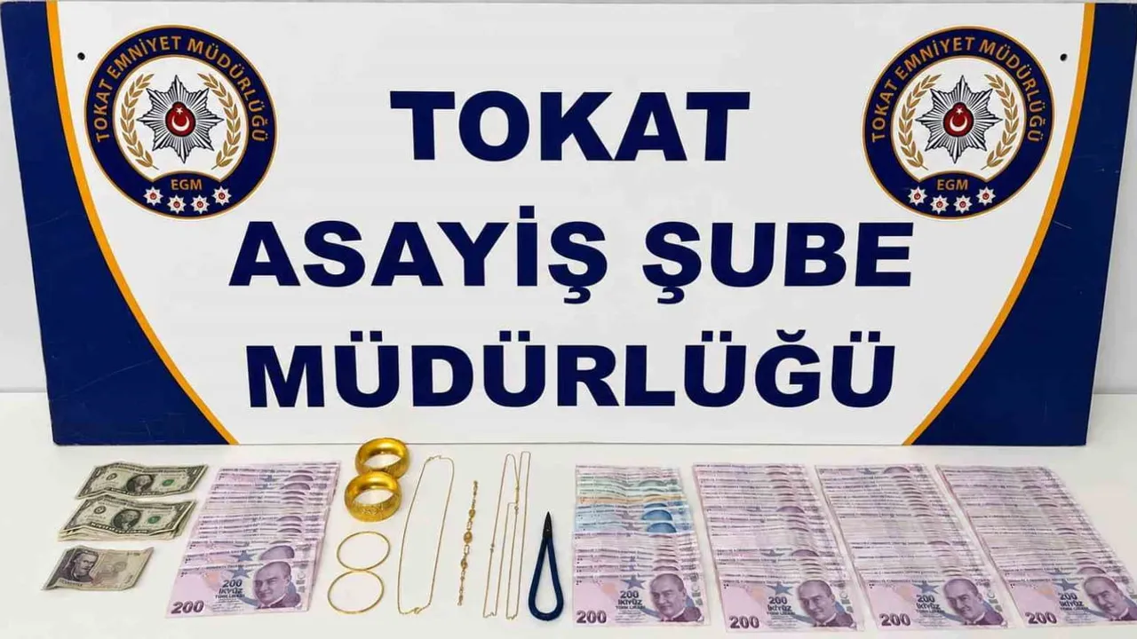 Tokat’ta sahte altın bozdurmaya çalıştıkları iddia edilen üç şüpheli yakalandı