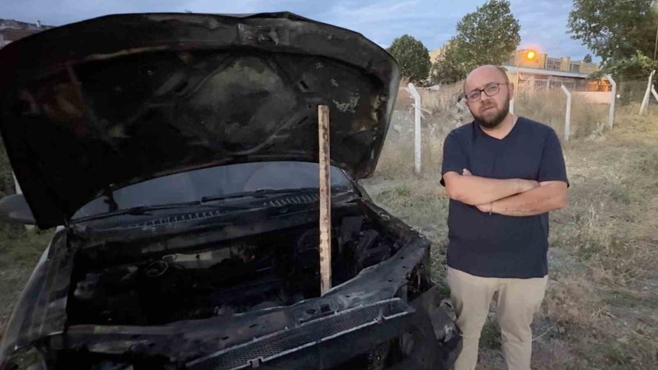 Tosya'da seyir halindeki cip motor alevinden kullanılamaz hale geldi