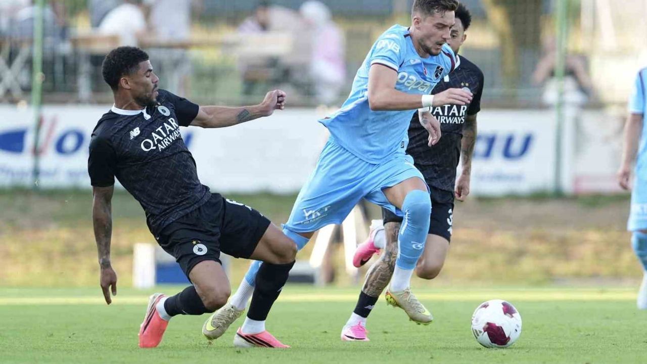 Trabzonspor Avusturya kampında gol hasreti sürüyor
