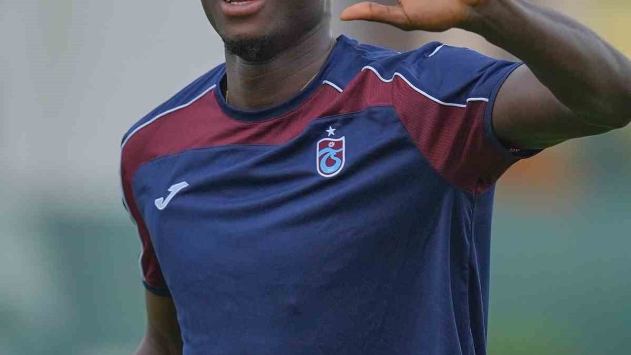 Trabzonspor’da Onuachu yeni sezon hazırlıklarına katıldı