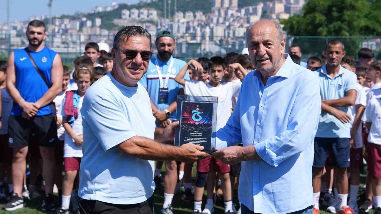 Trabzonspor futbol okulları yaz kampı sona erdi